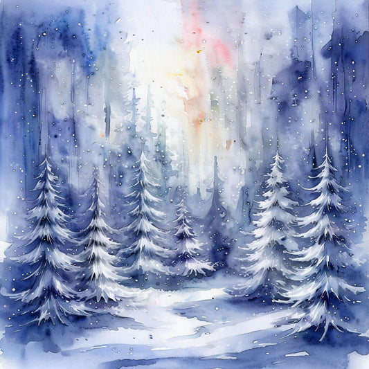 Zoom Festive Watercolour Painting Workshop: A Christmas Journey in Art For Beginners and Experienced!