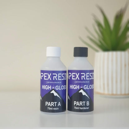 Baby Apex Resin High Gloss - Low Viscosity, Fast Curing Epoxy Resin - 150ml