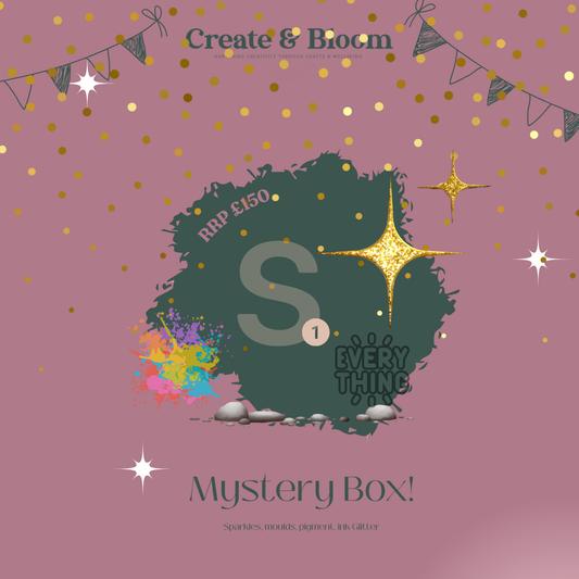 Crafting Mystery Box: £150+ Worth of Create and Bloom Treats & Apex Treats! (102)