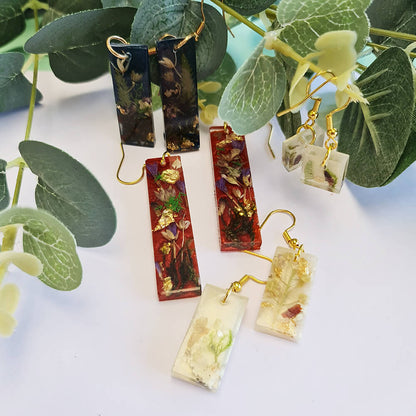 Enchanted Woodland Earrings Resin Jewellery Kit