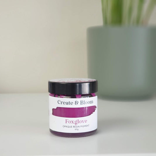 Opaque Resin Pigment: Foxglove Pink