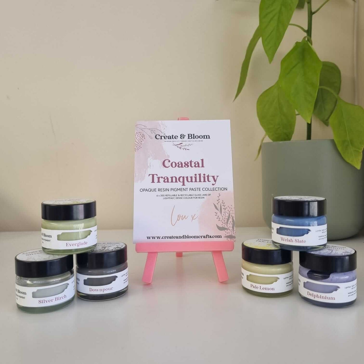 Opaque Resin Pigment Bundle: Coastal Tranquility!