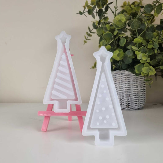 Silicone Moulds for Resin Crafts: Sleigh My Tree - Two Varieties!