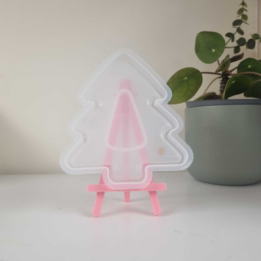 Silicone Moulds for Resin Crafts:Merry & Bright Tree mould!