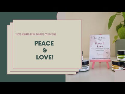 Opaque Resin Pigment Bundle: Peace & Love!